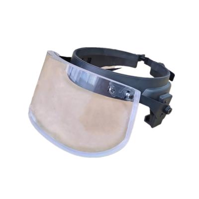 China Comfortable Self Protaction Anti Riot Hard Hat With Sun Visor For Police for sale