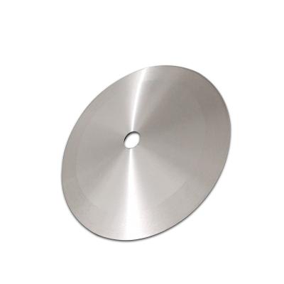 中国 Hotels Wholesale Sharpening High Speed ​​Steel Round Blade For Tube Cutting Rainbow Paper Cutter Blade 販売のため