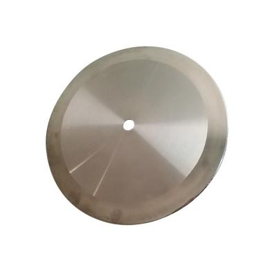 China Carbide Cloth Cutting Smooth Cloth Slitter Blades Round Edge Blade for sale