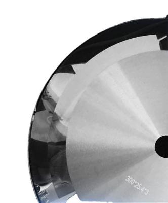 China Smooth Direct Corrugated Carbide Disc Cutter Round Edge Blade en venta