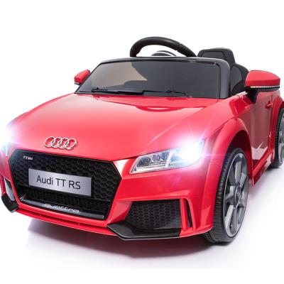 China Ride On Toy Stroller Baby Toy Car Toy Car Adult Can Sit Audi Licensed Children's Electric Vehicle Child Sit On Race Car Outdoor Toys Swing Car Toy Car stroller rc stunt for sale