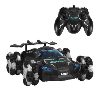 China Rechargeable RC Hobby Car Remote Control Children's Stunt Toy Car for sale