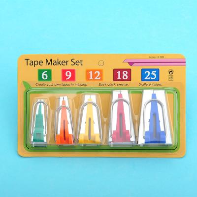 China Hotels Sewing Notions & Tools 5 Class Type Maker Tool Machine Fabric Binding Slant Bias Foot Tape To Stitch for sale