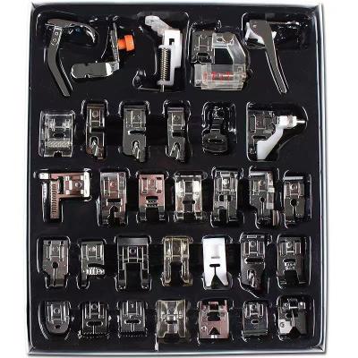 China 2020 Hotels 32pcs 42pcs/48pcs High Quality Domestic Sewing Machine Presser Foot Feet Set For Singer Janome Elna Paces for sale