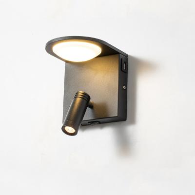 China Modern White Hotel Bedside Reading Lamps Wall Mounted Wall Lighting Indoor Sconce for sale