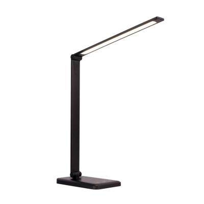 China Shenzhen Modern Modern Study Led Dimmable Table Lamp USB Folding Desk Lamp With Phone Charger for sale