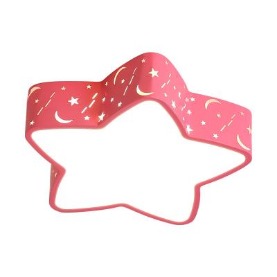 China Outdoor Mounted Cute LED Cartoon Lamp Starfish Kids Room Lights Ceiling Bedroom Children Room Lamps for sale