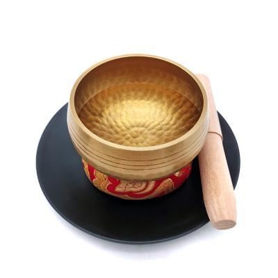 China China Tibetan Handmade Yoga Meditation Healing Noise Nipel Cooper Ode Singing Spiritual Bowl for sale