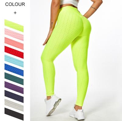 China Hot Selling Breathable Cellulite High Waist Booty Tights Sports Fitness Gaiters Crac! crack! anti for sale