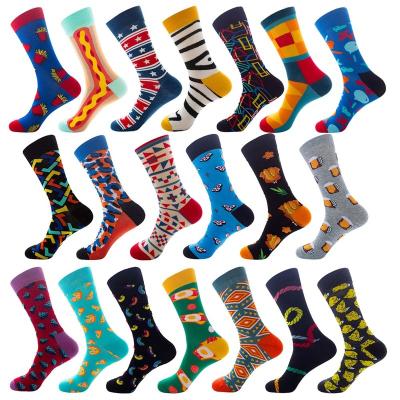 China Colorful Antibacterial Mens Socks, Make Your Own Socks, Custom Socks for sale