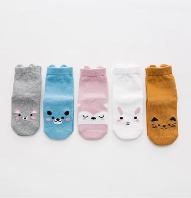 China Antibacterial Wholesale Cartoon Kids Boy Cute Tube Socks Baby Kids Sock for sale