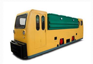 China 12 MTs double cabs battery locomotive for underground coal mines for sale