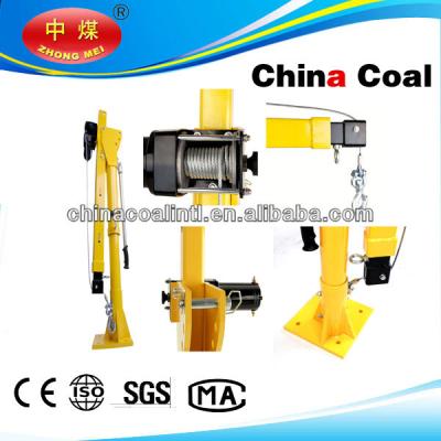 China lowest price HP1000 12V DC Vehicle-mounted small electric hoist winch truck lift crane for sale