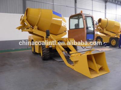 China construction machine concrete mixer trailer pump/concrete mixer prices in China for sale