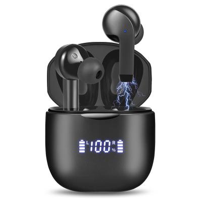 China new private In-ear model A3 digital display led wireless earphones tws BT earphone P.J. call noise reduction headphones for sale