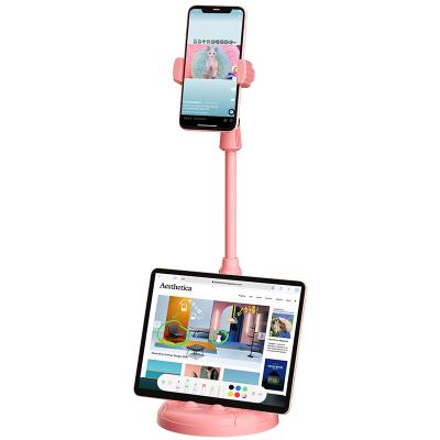 China Creative Multi-function Mobile Phone Selfie Stand Tablet Bracket Mobile Phone Lazy Living Desktop Adjustable Stand Holder for sale