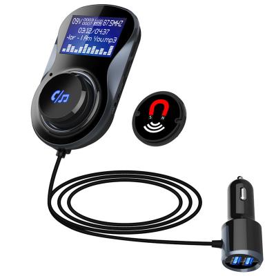 China New fm transmitter card fm handsfree car phone car music player BT mp3 fm transmitter for sale