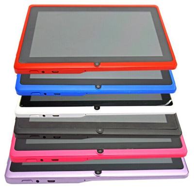 China Hot Drop Resistance Cheap Kids Learning Tablets Full Quad-Core A33 RAM 1GB 8G Android 6.0 Q88 7 Inch Tablet for sale