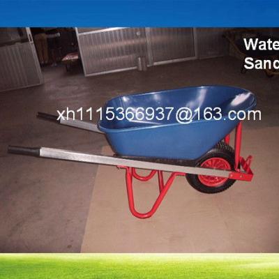 China XDY WB8614 Plastic Tray Wheelbarrow Metal Australian Wheelbarrow 1515MM for sale