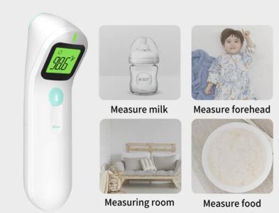 China Touchless Forehead Body Infrared Thermometer With Clear LCD Display for sale