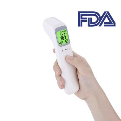 China 3-5cm Non Contact Forehead Thermometer RoHS Certified With Three Color Backlight for sale