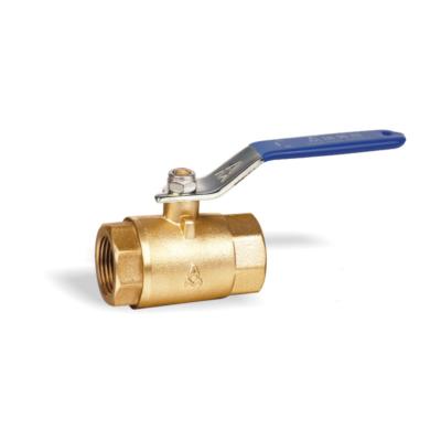 China Best Quality NPT Female Threaded Gas Oil Valve General Brass Gas 1/2 Inch Forged Brass Ball Valve (American Standard) for sale