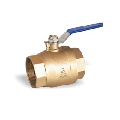 China General Wholesale Manufacturers 1/2 - 2 Inch 600 PSI Female Brass Lever Handle Water Ball Valve Valve for sale