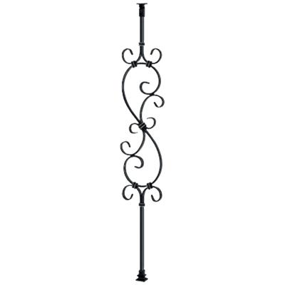 China Hot Sale Design Luxury Hotel Competitive Price Outdoor Laser Cut Railings Wrought Iron Balcony Railing for sale