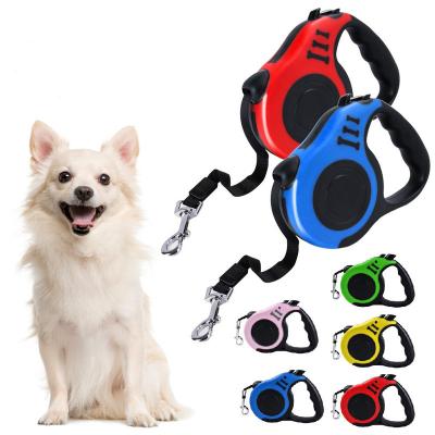 China Sustainable Wholesale adjustable collar dog accessories, customized logo, pet automatic telescopic dog leash for sale