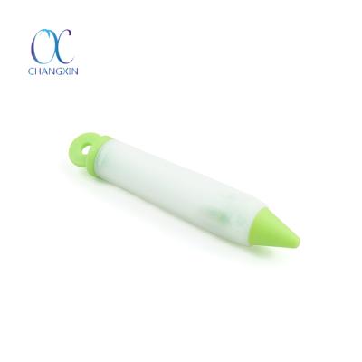 China Good Quality Sustainable Bake Decoration Tools Silicone Baking Cream Pissing Pen for sale