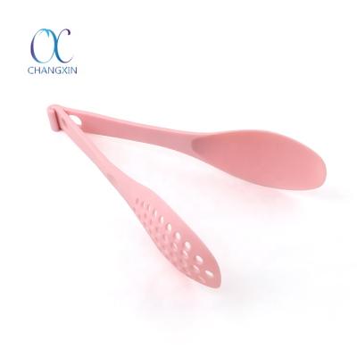 China Detachable 3 in1 Combination Multifunctional Nylon Food Cooking Administer Permeable Spoon Salad Spoon Clips for sale