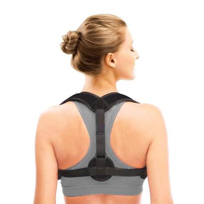 China Comfortable Adjustable Adjustable Shoulders Brace Clavicle Posture Corrector Back Support Strap Relieve Back Pain for sale