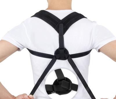 China Corrective Adjustable Back Posture Support Shoulder Brace, Back Support Band Belt Posture Corrector for Man and Woman for sale