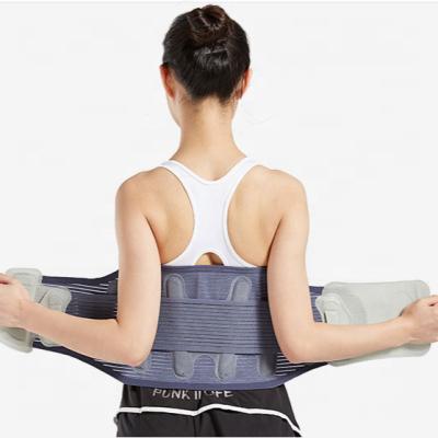 China OEM factory direct wholesale lower back elastic waist support double pull lumbar support belt for sale