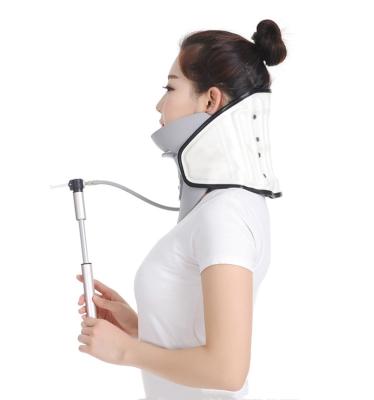 China New Comfortable Professional Neck Support Inflatable Neck Brace Collar Air Neck Decompression Traction Model for sale