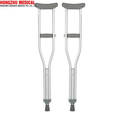 China Hongzhu Comfortable Health Care Products Medical Hospital Disabled Canadian Crutches for sale