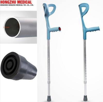 China Lightweight Discount Price High Quality Medical Elderly Elbow Support Aluminum Alloy Crutches for sale