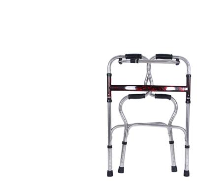 China Foldable and Portable Elderly Standing Disable Frame Walking Aids Elderly Walker Cane Furniture for sale