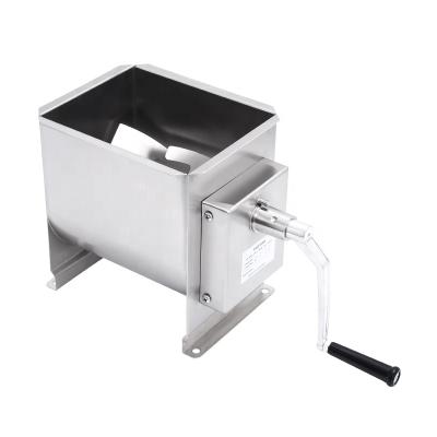 China Hotels Commercial Stainless Steel Manual Sausage Grinder Meat Mixer for sale