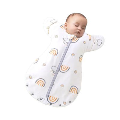 China Breathable Baby All Season Sleeping Bag Sleeping Basics Cotton Surrender Newborn Sleeping Bag for sale