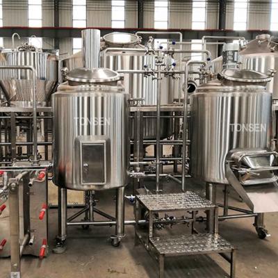 China High quality Brewpub beer brewhouse restaurant 100L beer plant /110V/220V mini beer making machine/equipment beer brewing for sale