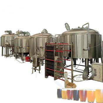 China Brewpub beer brewery restaurant brewery factory 1500L 15HL 15BBL complete beer equipment brewhouse brewing system for sale for sale