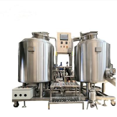 China Brewpub beer brewery restaurant hot sale 200L beer brewery system small beer brewing equipment hot for home brew for sale