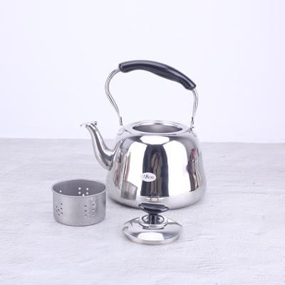 China Nordic Viable Hot Kettle Amazon Kooseneck Kettle Qater Stainless Steel Portable Kettle for sale