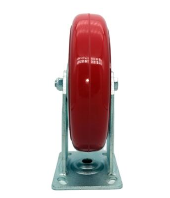 China iron ready to ship large pp 8 inch fixed zine trolley casters WBD other caster wheels for sale