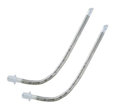 China Uncuff PVC Reinforced Endotracheal Tube 2.0-10.0mm Murphy Eye Endotracheal Tube for sale