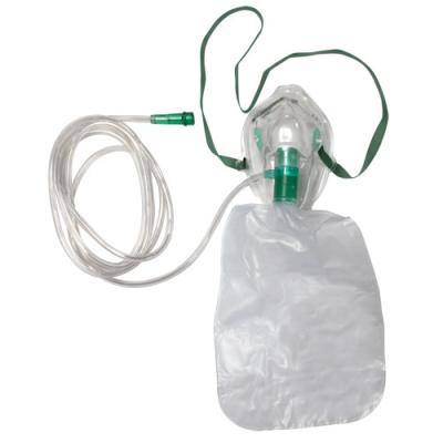 China Comfortable Non Rebreather Oxygen Mask With 1000ml Reservoir Bag for sale