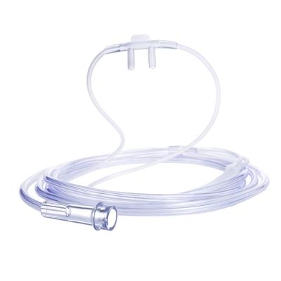 China Cánula de oxígeno nasal de uso único Cánula de oxígeno nasal blanda Cánula de oxígeno nasal tubo desechable Cánula de oxígeno nasal médica desechable en venta