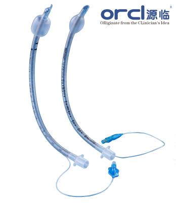 China Medical Reinforced Suction Lumen Endobronchial Endotracheal Tube PVC Cuffed / Uncuffed Reinforced Endotracheal Tube for sale