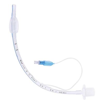 중국 의학적 수술 일회용 내막관 (Endotracheal Tube) 불균형 선형 구강 또는 코 내막관 (Oral or Nasal Preformed Endotracheal Tube) 과 수갑/무수갑 내막관 (Endotracheal Tube) 판매용